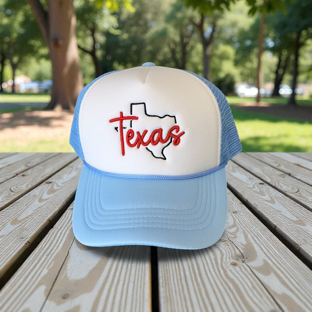Texas Outline Trucker