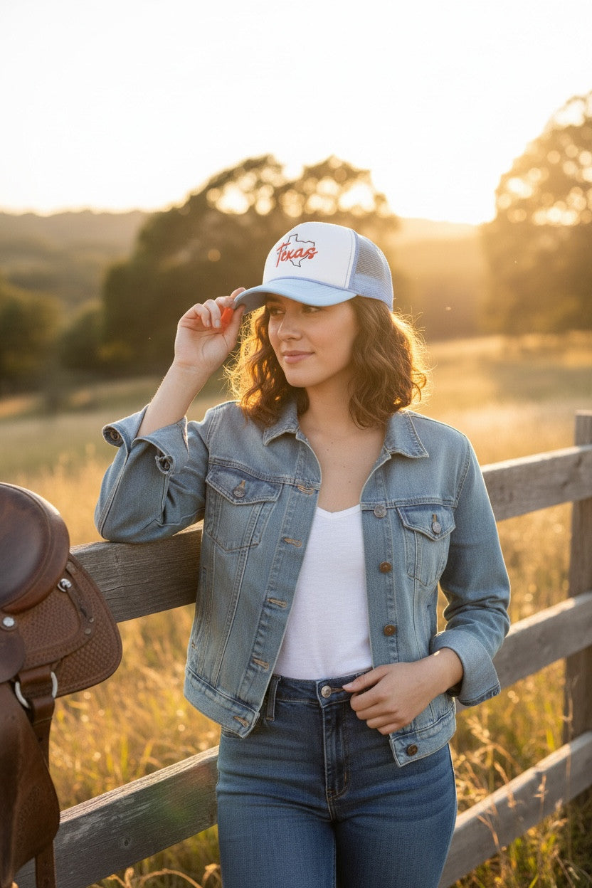 Texas Outline Trucker